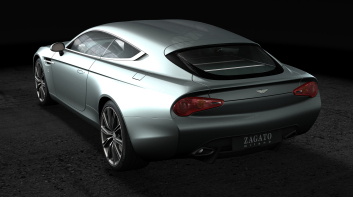 《Aston Martin Virage Shooting Brake Zagato》 義式仿古暴力風