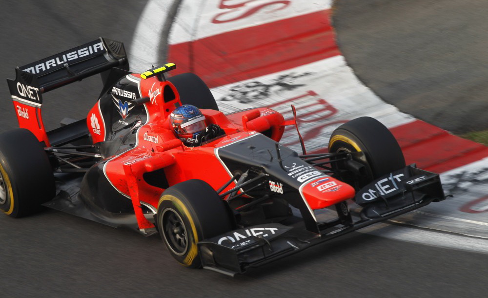 圖片來源：Marussia F1