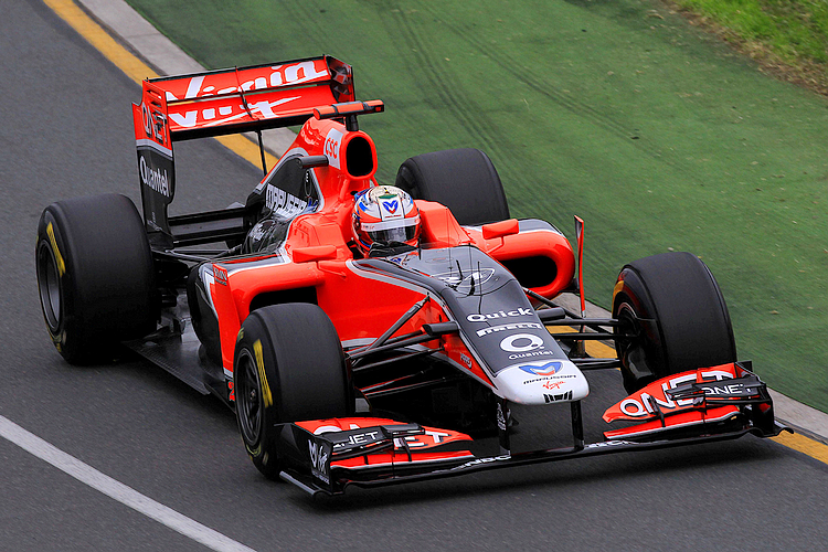 圖片來源：John Pyes Autoins, Marussia Virgin Racing