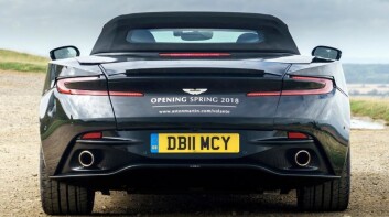 輕度偽裝先曝光 原廠預告《Aston Martin DB11 Volante》2018年第一季登場