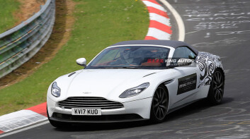 敞篷更添風情 《Aston Martin DB11 Volante》預計2018年第一季亮相