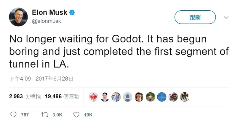圖片來源：Elon Musk's Twitter