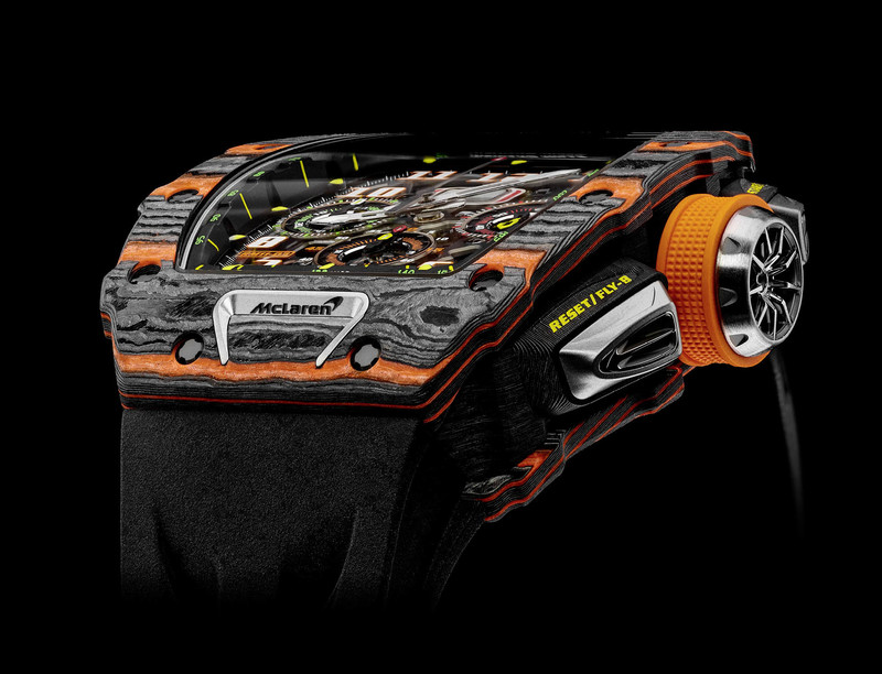 《McLaren》與《Richard Mille》發表聯名限量計時錶 售價約新台幣560萬元