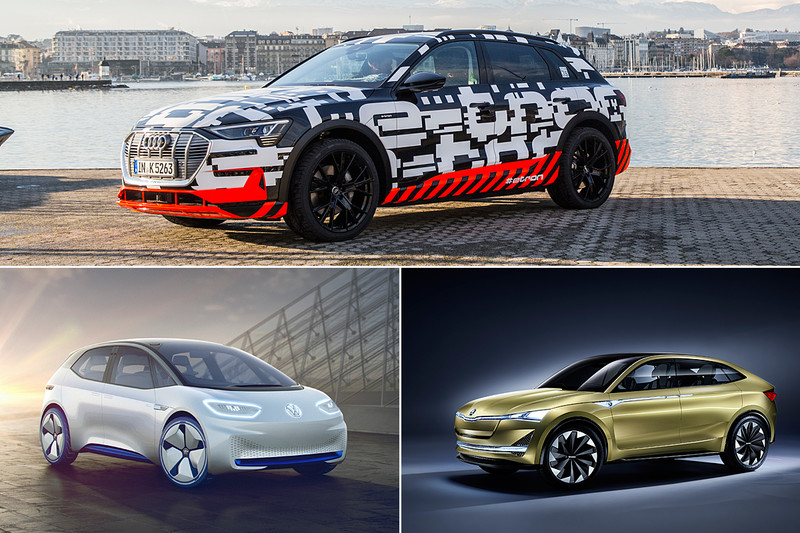 圖片來源：Audi、Škoda、Volkswagen