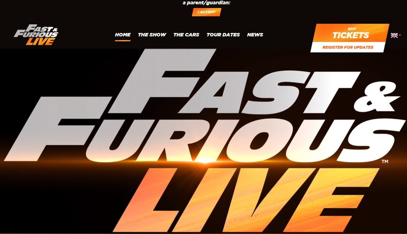 圖片來源：Fast & Furious Live
