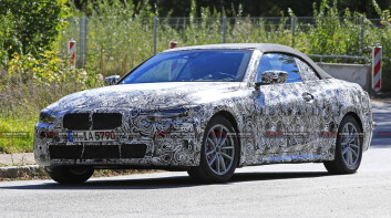 新世代《BMW 4 Series Convertible》率先曝光 回歸久違的軟頂敞篷