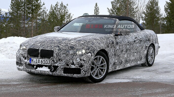 最快今年底前登場 全新《BMW 4 Series Convertible》原型車再度現蹤