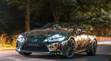 確定將有敞篷車型 《Lexus LC Convertible》原型車突襲Goodwood會場