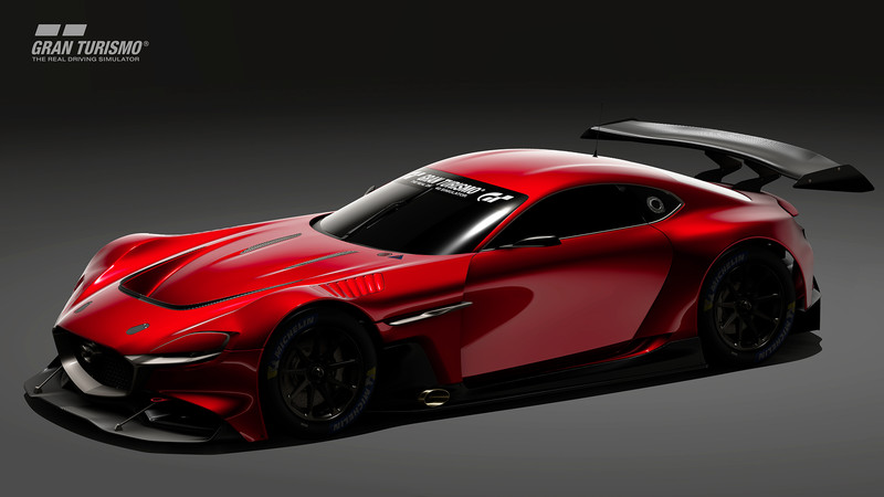 說好的轉子跑車？《Mazda RX-Vision GT3 Concept》將於GT Sport遊戲中登場