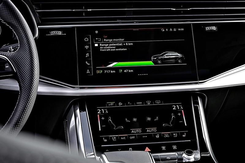 《Audi Q8 TFSI e quattro》插電式油電首演！動感又來電的大型運動跑旅！