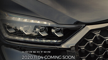 小改款《SsangYong Rexton》預告登場 旗艦SUV也想帥一波