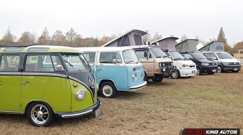 小公主親自帶你上車玩一遍！實車直擊《T6.1 California Beach》 T系列歷代車型都來了