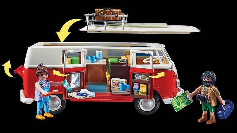 超可愛《福斯T1 Bulli經典露營車》僅63美元！餐桌、水槽、臥舖一應俱全 還有《金龜車》一起收藏吧！