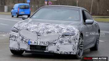 鼻孔變大又變「兇」+ 四出尾管！《BMW》無預警測試新款偽裝車 神似小改8系列