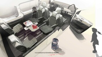 《VW T7 Multivan》內部空間預告釋出|多功能桌可自由移動、輕鬆拆解 還能選配全景天窗