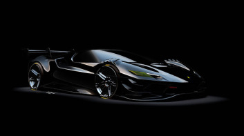 黑武士《Ferrari 296 GT3》賽車現身