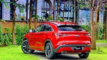 斜背翹臀之美《Infiniti QX55》兼具大空間與優質配備