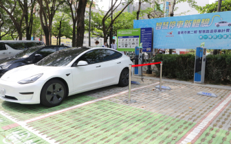 電動車隨停隨充超方便！台南增12個「智慧充電停車格」 預計明年4月底前完成60個