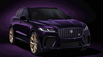 台灣僅3輛《Jaguar F-PACE SVR Edition 1988》純黑→深紫變色烤漆 帥炸!