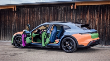 太好色!真的可選配!《Porsche Taycan 4 Cross Turismo》新設計靈感來自運動鞋、永不撞色!