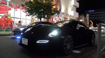 真.極黑無双!世界第一黑的《Porsche 911 Turbo》於日本現身