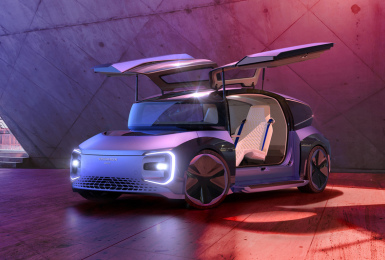 可以躺平睡覺的全自動駕駛頭等艙！《Volkswagen》推出《Gen.Travel》概念車預覽未來旅程