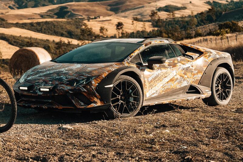 Lamborghini Huracan Sterrato。官方圖片