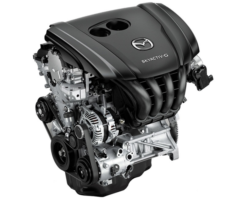 現款Mazda 3的2.0升直列四缸自然進氣引擎。官方圖片