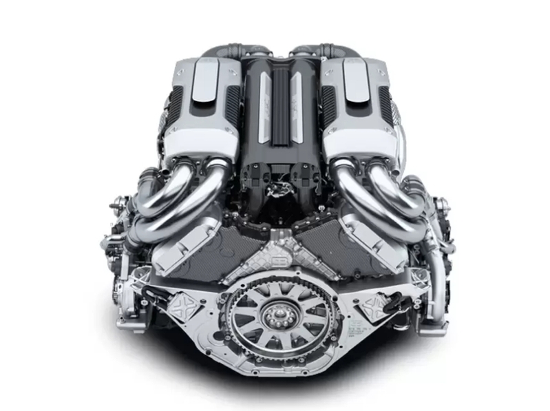 Bugatti超跑最有名的就是那具W型16缸引擎，新款超跑或許會保留下來。官方圖片