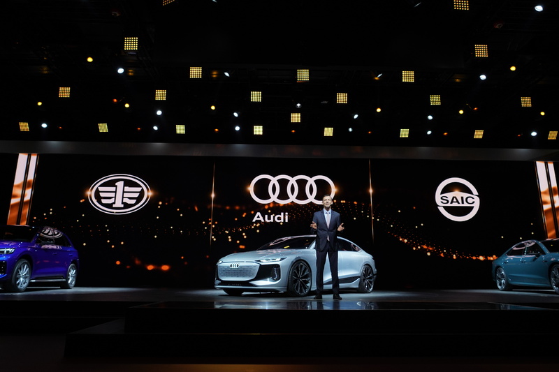 Audi在2021年上海車展上推出Audi A6
