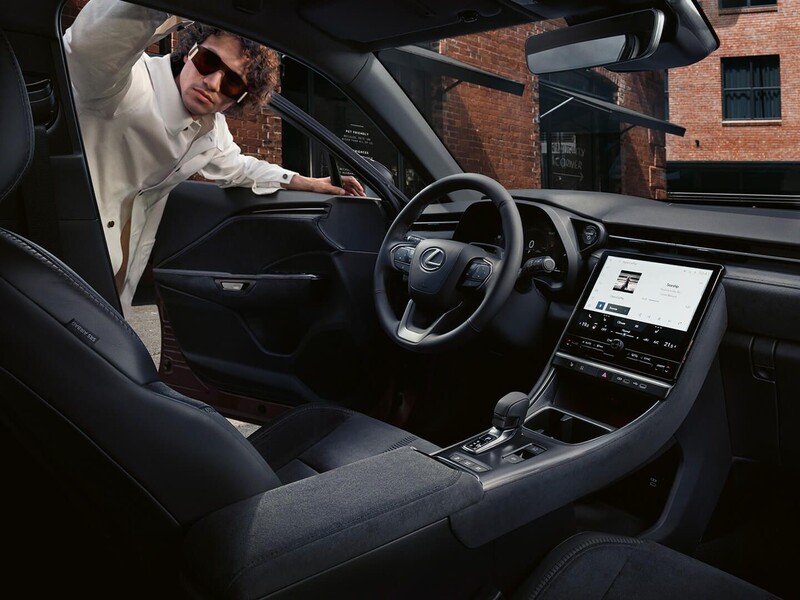 Lexus LBX車內布局。官方圖片