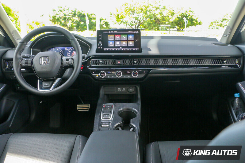 Honda Civic e:HEV內裝樣貌。