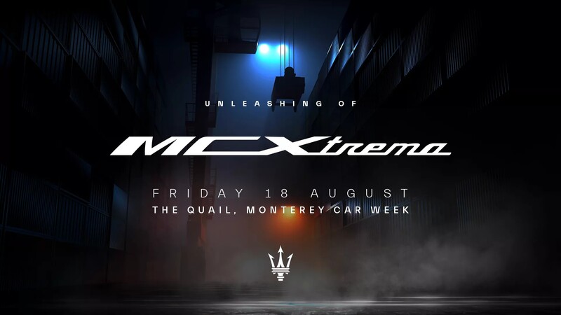 Maserati MCXtrema預告。官方圖片