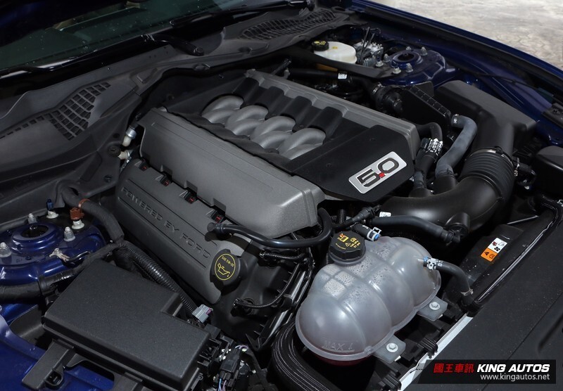 5.0升V8引擎。官方圖片