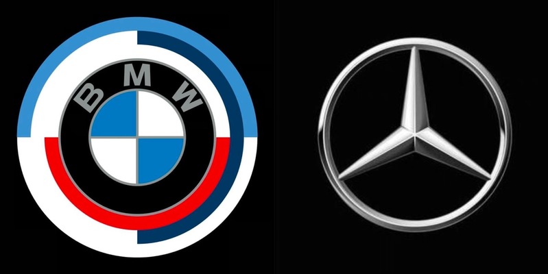 BMW與Benz（圖片來源：BMW與Benz）