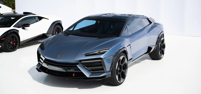 Lamborghini Lanzador Concept概念車。官方圖片