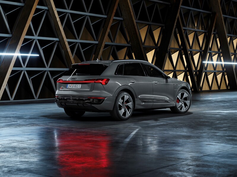 Audi Q8 55 e-tron quattro在台接單中，預計九月發表時公布正式售價。官方圖片