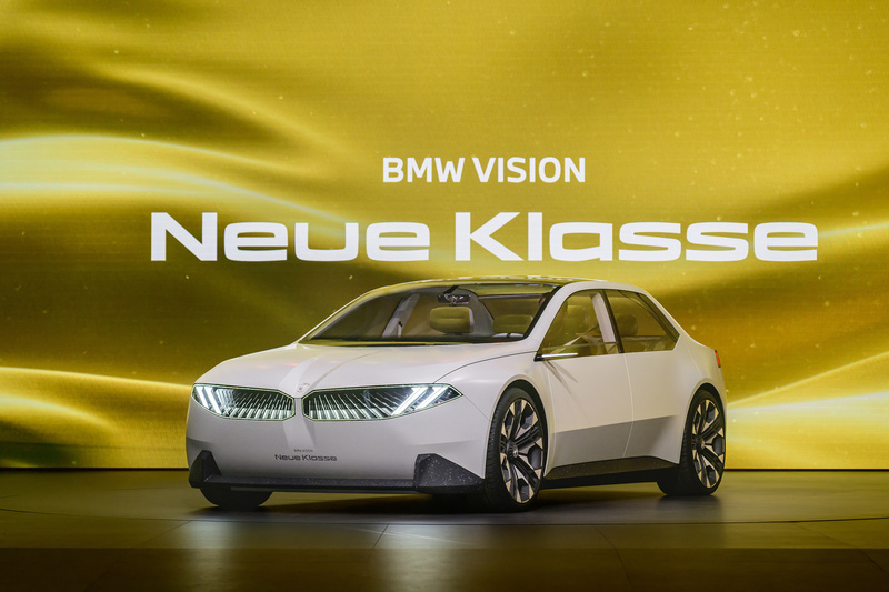 BMW Vision Neue Klasse概念車。官方圖片