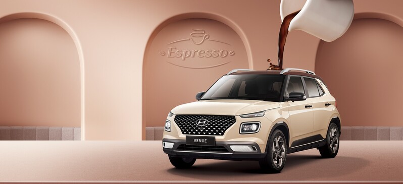 Hyundai Venue Espresso特仕車。官方圖片