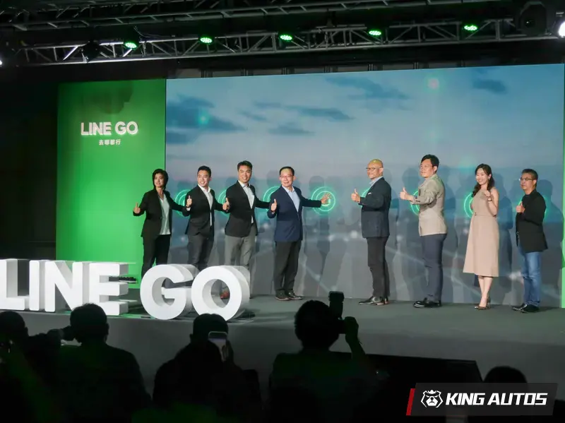 LINE GO今日正式啟用，提供租車、線上叫車，以及機場接送三大服務。