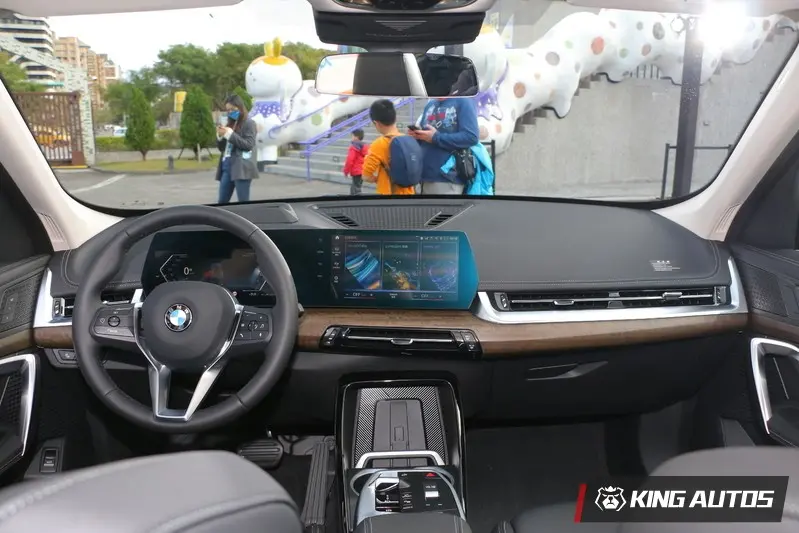 BMW iX1內裝設計。官方圖片