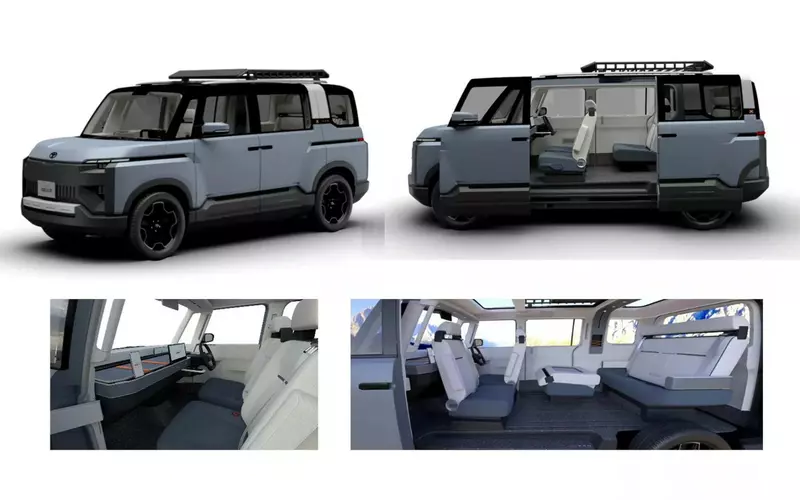 Toyota X-Van Gear Concept。官方圖片