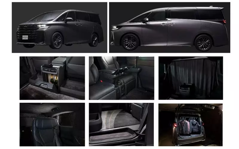 Toyota Vellfire Spacious Lounge Concept。官方圖片