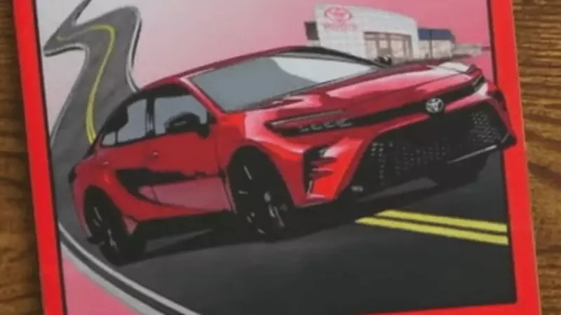 官方曾經將Theo Throttle的預想圖誤植到宣傳影片中，讓外界誤以為是新世代Toyota Camry。實際上並非如此，該影片目前已經撤下。