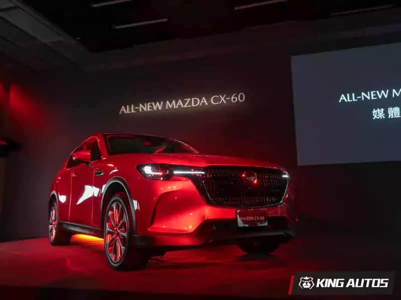 Mazda CX-60，全車系雙動力、四車型，預售價120萬元起。