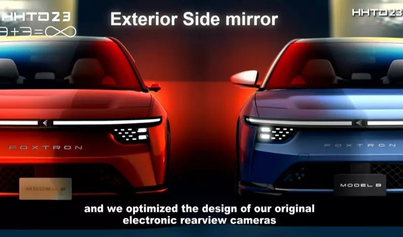 量產車將新增傳統鏡片式車外後視鏡與雙色車身塗裝(右)