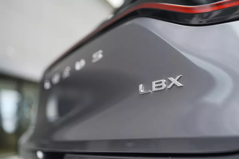 LBX全稱為Lexus Breakthrough X(cross)-over。有一說，硬是在BX前面多塞L，是為了與Citroën BX(1982-1994年)車系做出區別，以便在歐洲等地註冊商標更順利。