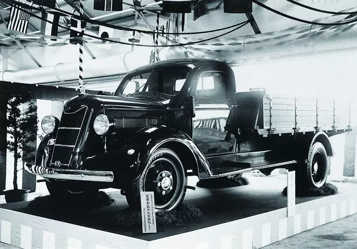 Toyota第一款量產車為G1卡車。官方圖片