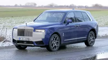 小改款《Rolls-Royce Cullinan》幾乎沒偽裝現身 續搭V12引擎 可能導入油電動力系統