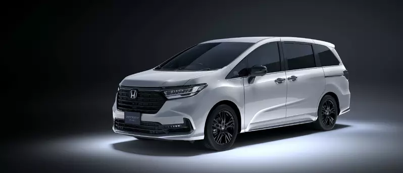 中國生產的Honda Odyssey，出口到日本販售。